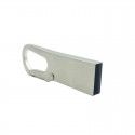 [xingtaiyuan] mini metal key ring can be directly inserted into USB flash disk for wholesale business gifts and customized with USB flash disk