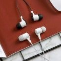 Cs-167 wired earphone, heavy bass tuning earplug, in ear remote control 3.5 student voice music earphone