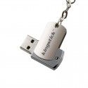 Metal rotary U-disk 2019 new portable fashion metal rotary customizable wholesale U-disk
