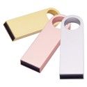 Mini Metal U-disk custom Keychain metal U-disk logo laser engraving U-disk