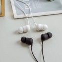 New kiki283 headset wired 3.5 girl heart pure color in ear music game headset wholesale