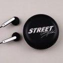 Ed-1025 earphone 3.5mm general street style with storage box multi color trend music by wire earphone wholesale