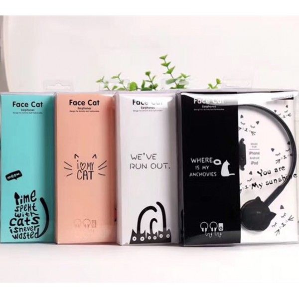 Kn-430 cute cat model headset student mobile computer universal band music headset wholesale