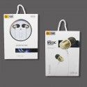 Gift box package ep-06 metal earphone independent cavity reinforced connector one button by wire earphone wholesale