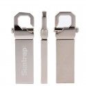 Keychain metal U disk customized security encryption logo can be printed wholesale metal U disk