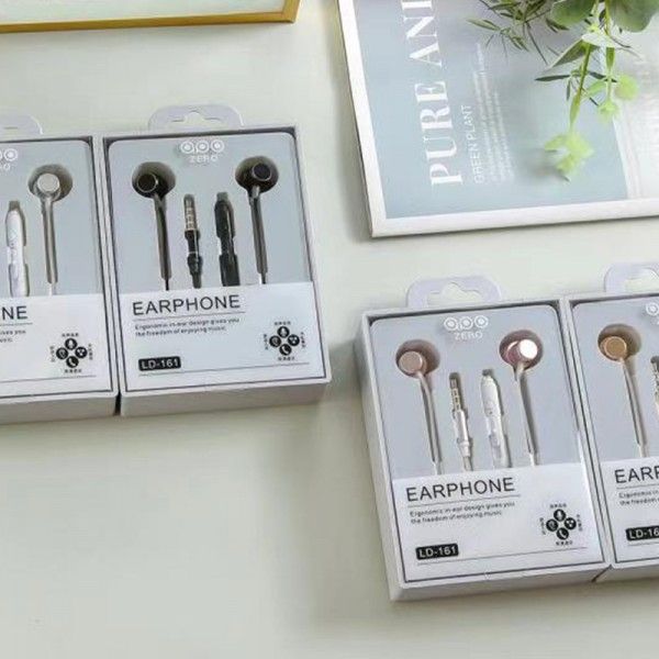 New ld-161 music cable headset exquisite in ear student karaoke music game headset wholesale