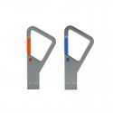 Manufacturer spot stainless steel metal triangle key U disk can be customized creative gift promotion metal triangle U disk