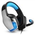 Cross border popular earphone in stock headset laptop game music headset subwoofer with microphone