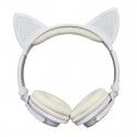 Cross border micro business popular children's cartoon cat ear headset