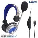 Cross border e-commerce manufacturers wholesale black and blue rotating mark wearable USB plug computer headset