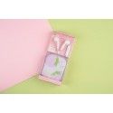 Ed-1018 sweet girl heart earphone student with fruit collection box music 3.5mm wired earphone