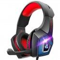 Cross border popular game headset manufacturers wholesale RGB colorful computer PS4 mobile phone headset