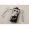 Ed-1025 earphone 3.5mm general street style with storage box multi color trend music by wire earphone wholesale