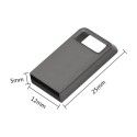 Mini Metal U-disk custom Keychain metal U-disk logo laser engraving U-disk