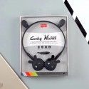 Kn-3017 cute rabbit eared headset student mobile phone universal music headset