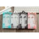 Popular cartoon earphone in ear mobile phone earphone 3.5 wire control cartoon earplug subwoofer wired music earphone