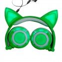 Cross border e-commerce boom headset manufacturers wholesale spot cat light charging headset folding children's headphones
