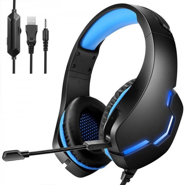 Cross border popular J10 wired headset computer game headset