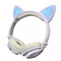 Cross border micro business popular children's cartoon cat ear headset