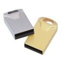 Mini metal music U-disk custom Keychain metal U-disk logo laser engraving U-disk