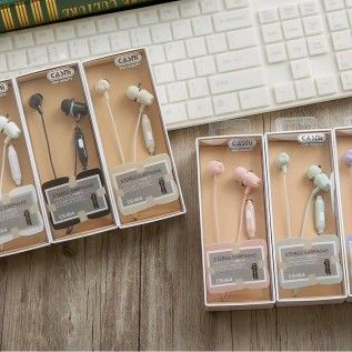 New cs-164 cable multi-color high quality 3.5mm general wire control student music earphone manufacturer wholesale
