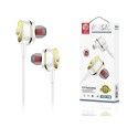 New ysk-110 in ear earphone, game by wire, music, solid color, high quality stereo earphone for students 
