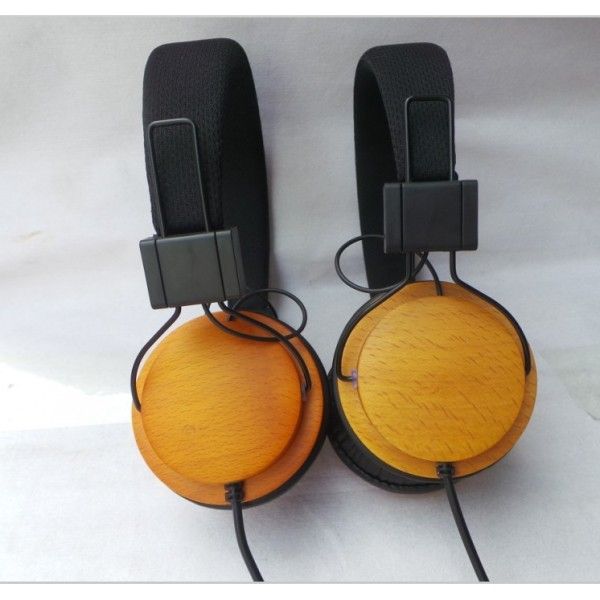 Supply of headset computer headset wooden headset lx-100 wooden folding headset