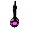 Source factory stock 12 kinds of color cartoon cat ear luminous cable folding headset