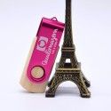 Wood rotary clip U disk custom environmental protection wood U disk logo laser engraving U disk