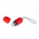 Capsule U disk can be customized 4g8g plastic lipstick U disk anti shock U disk color printing logo wholesale