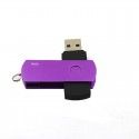 Manufacturers metal rotary U-disk a variety of colors can be customized wholesale logo metal rotary U-disk
