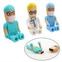 Plastic color printing U disk doctor logo gift