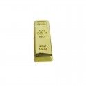 Manufacturer's spot creative business gold U-disk can be customized and printed logo, vehicle gold bar U-disk gift promotion