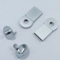 Metal Notepad buckle U disk notebook buckle U disk can be wholesale plus logo Notepad buckle U disk