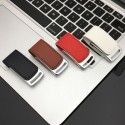 [leather case U-disk] manufacturer customized logo leather case U-disk USB high speed waterproof car leather case U-disk