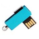 Manufacturers spot metal rotating small U-disk can be OEM customized creative personality logo, a variety of color capacity U-disk