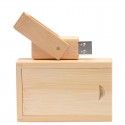 Manufacturers stock wood U disk custom USB2.0 creative wood U disk gift U disk high speed U disk 32g64g