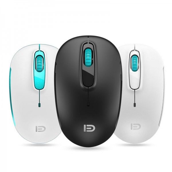 V2 wireless mouse laptop unlimited Mini Mouse power saving game lovely black and white