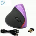 Wireless charging vertical mouse healthy vertical ergonomics 5-button hand holding desktop mouse gift wholesale