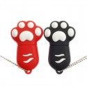 PVC soft rubber cat claw U disk can be wholesale printed logo soft rubber creative cartoon cat claw U disk