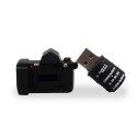 Soft glue digital camera U disk custom gift business camera U disk logo quality assurance