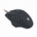High end dpi16400 high performance 19 key programming laser game mouse wired USB ergonomic high end mouse