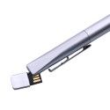 High grade U-disk pen customized key chain metal U-disk pen logo laser engraving U-disk