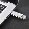 Manufacturer Metal bright color mobile phone U disk customized advertising exhibition gift U disk computer Android mobile phone interface U disk