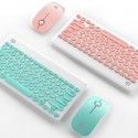 Fude ik6620 notebook wireless keyboard and mouse set Mini silent office typing portable peripherals 