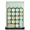 Cross border hot sale 2.4G wireless numeric keyboard Mini powder financial keyboard Office Cashier dedicated numeric keyboard 