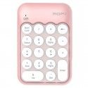 Cross border hot sale 2.4G wireless numeric keyboard Mini powder financial keyboard Office Cashier dedicated numeric keyboard 