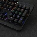 Direct MD pluggable blue axis real mechanical keyboard, luminous mechanical keyboard, 104 key game mechanical keyboard 
