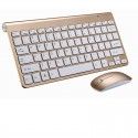 Special price h288 ultra thin Mini Notebook 2.4G wireless Bluetooth keyboard scissors feet wireless keyboard and mouse set 