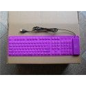 Factory direct silicone game keyboard spot industrial waterproof computer external classic 109 customized mechanical keyboard